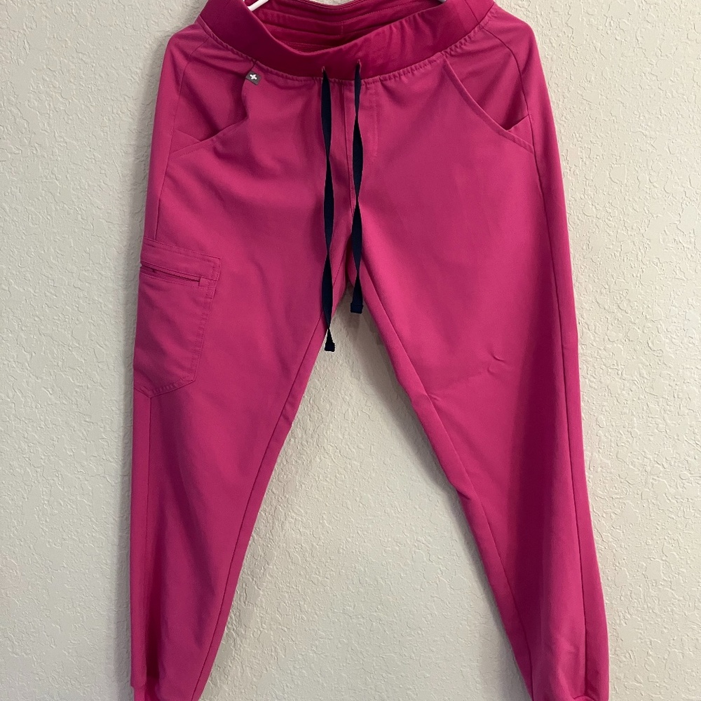 FIGS Zamora Jogger Scrub Pants Electric Orchid